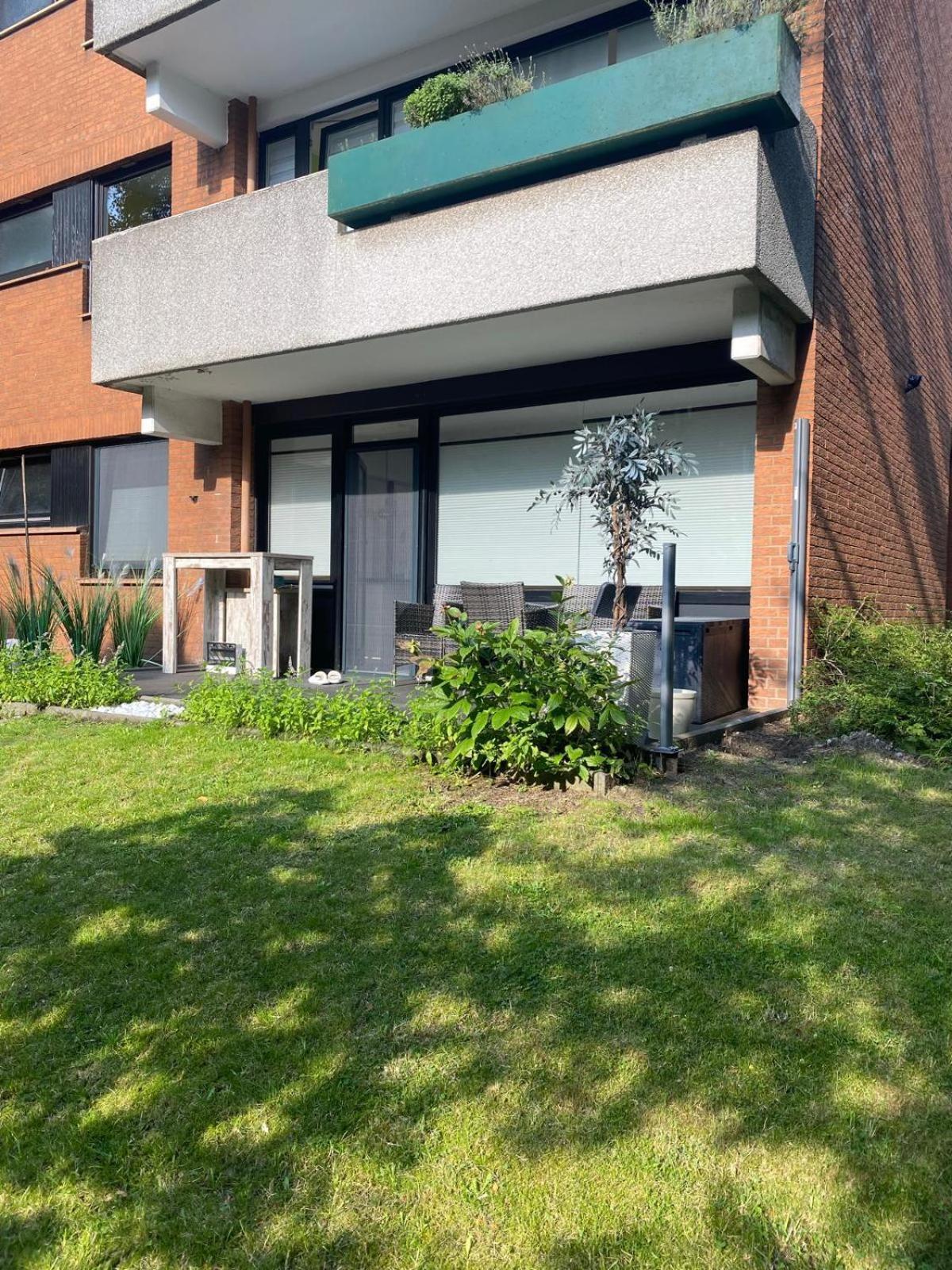 Moderne 2-Zimmer-Wohnung Mit Garten Hannover Exterior foto