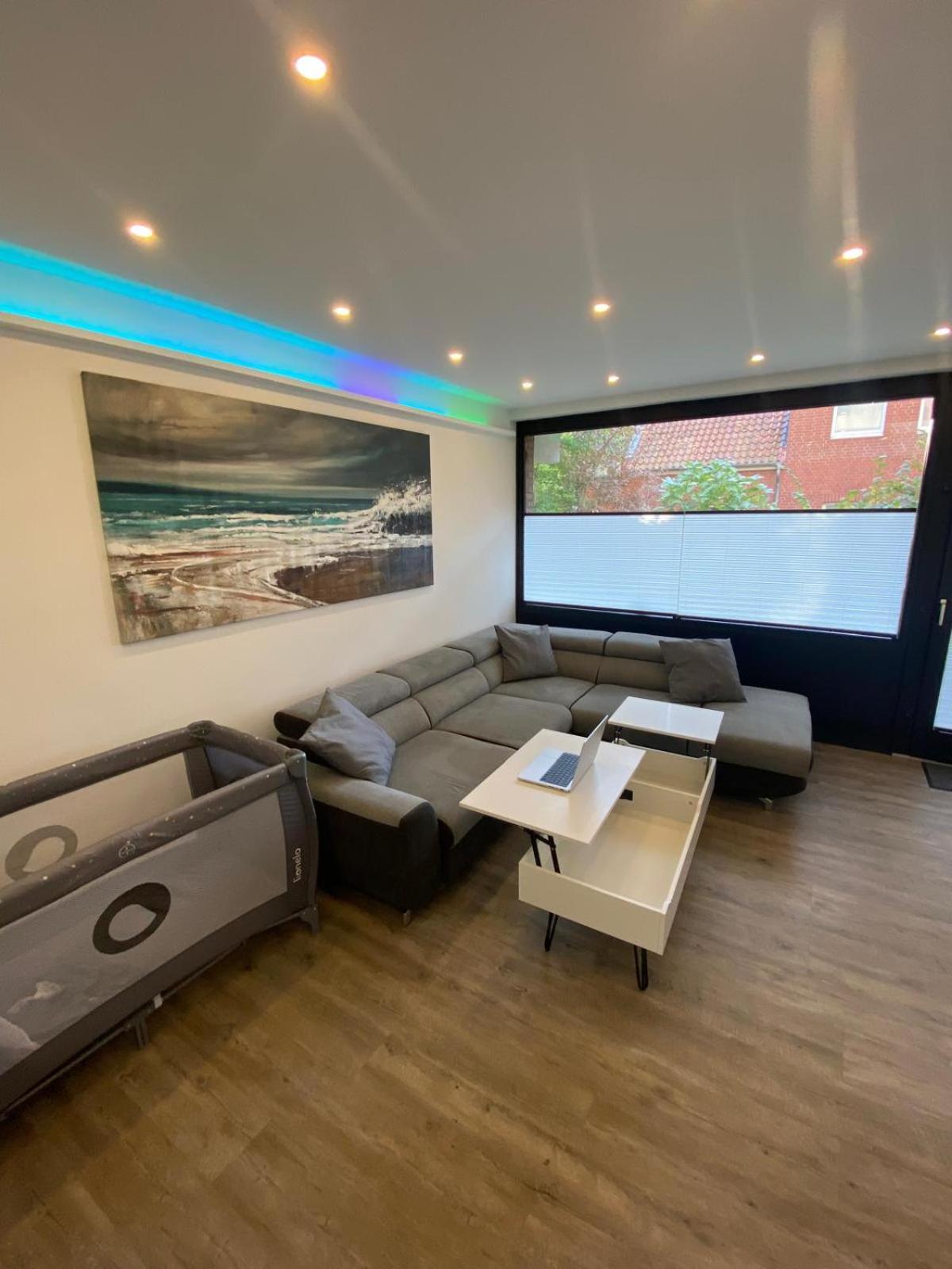 Moderne 2-Zimmer-Wohnung Mit Garten Hannover Exterior foto