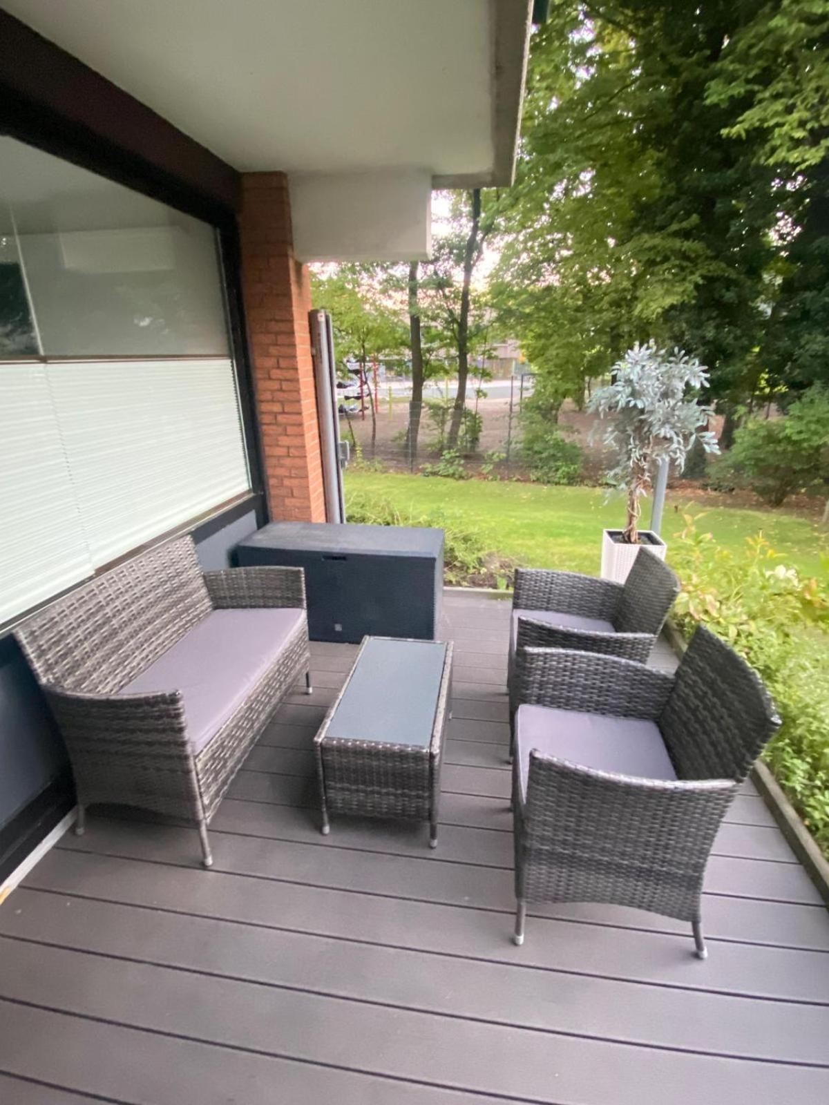 Moderne 2-Zimmer-Wohnung Mit Garten Hannover Exterior foto